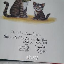 2009 Signed First Edition Julia Donaldson Tabby McTat Axel Scheffler