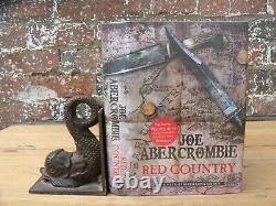 2012 Joe Abercrombie- Red Country Signed 1st Edition Hardback Author Inscription