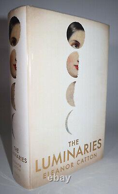 2013 The LUMINARIES by Eleanor Catton SIGNED 1st Edition Impression Dust Jacket