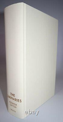 2013 The LUMINARIES by Eleanor Catton SIGNED 1st Edition Impression Dust Jacket