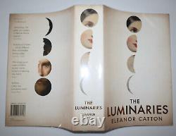 2013 The LUMINARIES by Eleanor Catton SIGNED 1st Edition Impression Dust Jacket