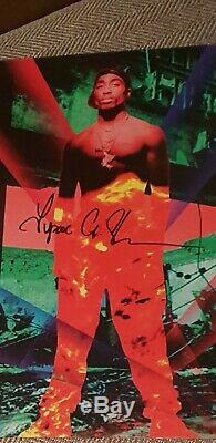 2Pac Tupac Shakur Signed Autograph Vinyl Cover 1st Press Edition Hip Hop RAREST