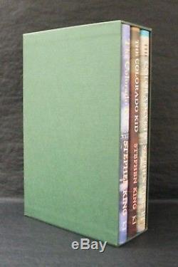 3 x COLORADO KID HAVEN Stephen King 3 x SIGNED LTD MATCHING NUMBER IN SLIPCASE
