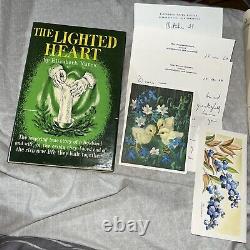 5 Letters From Elizabeth Yates + Signed 1st Edition of The Lighted Heart