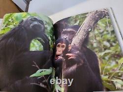 50 YEARS AT GOMBE Jane Goodall SIGNED Revised 1st Edition ILLUSTRATED Chimpanzee