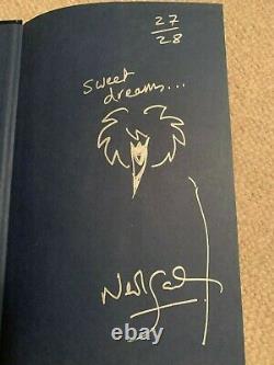 5TH Lot of 3 Gaiman items (Sandman hardcovers, signed by Neil himself) RARE