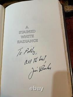 6 Signed James Lee Burke Novels 1st Edition 1 Inscribed Jolie-cadillac-cimarron