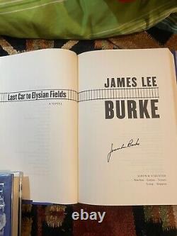 6 Signed James Lee Burke Novels 1st Edition 1 Inscribed Jolie-cadillac-cimarron