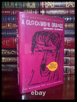 A Clockwork Orange SIGNED by ANTHONY BURGESS Mint Anniversary Edition 1st Print