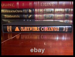 A Clockwork Orange SIGNED by ANTHONY BURGESS Mint Hardback Folio Society