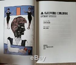 A Clockwork Orange SIGNED by Anthony Burgess Easton Press 1st Edition RARE