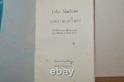 A First Selection John Shelton Tern Press Deluxe Edition of 10 1974 (#39)