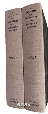 A Gallery of Women THEODORE DREISER SIGNED Limited 1st Edition 1929
