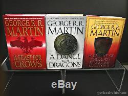 A Game Of Thrones by George R R Martin HI-GRADE! Bantam ARC & 1st/1st 6 Signed