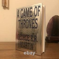 A Game of Thrones 1, George R. R. Martin (1996), 1st/1st, SIGNED