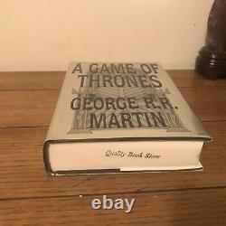 A Game of Thrones 1, George R. R. Martin (1996), 1st/1st, SIGNED