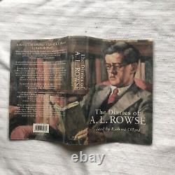 A L Rowse Letters Ed Richard Ollard 1st HB/DW + Signed Aerogramme Letter