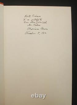 A MARIANNE MOORE READER / Signed 1st Edition 1961