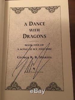 A Song of Ice and Fire Ser. A Dance with Dragons Bk. 5 Signed by George R. R