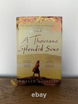 A Thousand Splendid Suns Khaled Hosseini Signed UK 1st edition hardback 2007