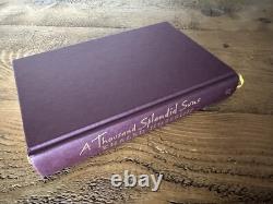 A Thousand Splendid Suns Khaled Hosseini Signed UK 1st edition hardback 2007