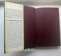 A Thousand Splendid Suns SIGNED Khaled Hosseini US 1st Edition