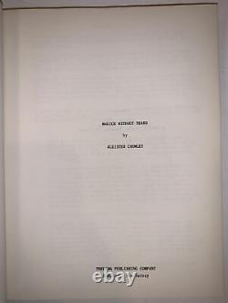 ALEISTER CROWLEY, 1 of 100, MAGICK WITHOUT TEARS, 1st PROSPECTUS & SIGNED LETTER