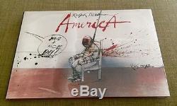 AMERICA-BY RALPH STEADMAN/ HUNTER S THOMPSON-1st Edition -SIGNED/NUMBERED/RARE