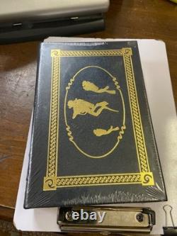 AQUANAUT RICK STANTON SIGNED 1ST EDITION BRAND NEW Leather with Gold