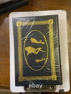 AQUANAUT RICK STANTON SIGNED 1ST EDITION BRAND NEW Leather with Gold