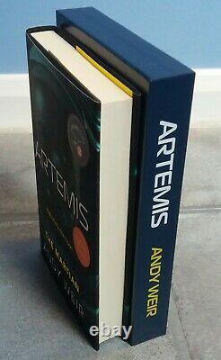 ARTEMIS Signed Andy Weir Numbered 1st Edition First Print Slipcased. The Martian