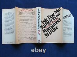 ASK FOR ME TOMORROW SIGNED & INSCRIBED by MARGARET MILLAR 1st Edition in DJ