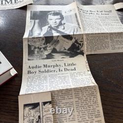 AUDIE MURPHY AMERICAN SOLDIER 1st Edition Signed By Harold Simpson Bicentennial