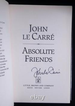 Absolute Friends by John le Carré SIGNED 1st US edition 1st printing NEW hardbck