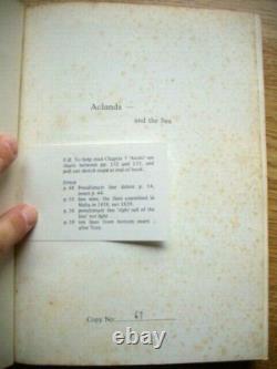 Aclands- And The Sea Jim Acland, 1st edition, Signed, limited no. 67