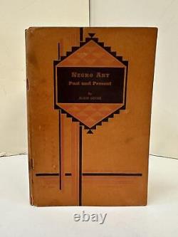 Alain Locke / NEGRO ART PAST AND PRESENT SIGNED 1st Edition 1936