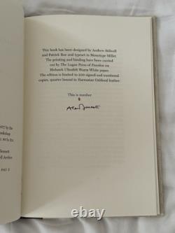 Alan Bennett Diary Selections 4 Signed 1st Edition Slipcased HB Books RARE