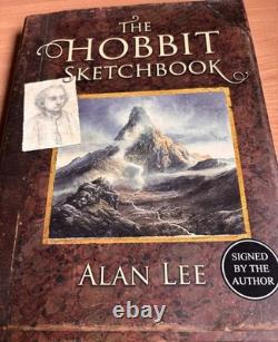 Alan Lee THE HOBBIT SKETCHBOOK Signed 1st Edition 2019 HB