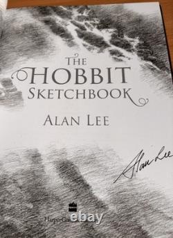 Alan Lee THE HOBBIT SKETCHBOOK Signed 1st Edition 2019 HB
