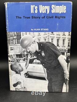 Alan Stang It's Very Simple 1st Edition SIGNED 1965 Civil Rights MLK