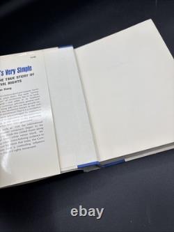 Alan Stang It's Very Simple 1st Edition SIGNED 1965 Civil Rights MLK