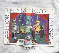 Alasdair Gray Poor Things 1st HB Ed DW SIGNED BY AUTHOR