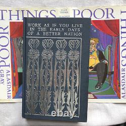 Alasdair Gray Poor Things 1st HB Ed DW SIGNED BY AUTHOR