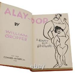 Alay-Oop by WILLIAM GROPPER SIGNED First Edition 1930 GRAPHIC NOVEL 1st