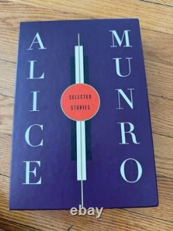Alice Munro / SELECTED STORIES Signed 1st Edition 1996 VG Slipcase