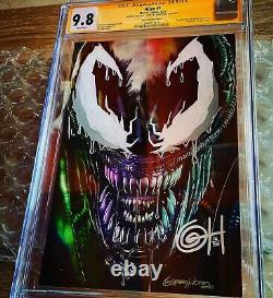 Alien #1 Signed & Sketched Venom Art CGC 9.8 Greg Horn Virgin Ltd Art Run 1/50