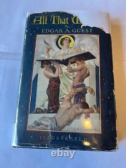 All That Matters by Edgar A. Guest (1922 1st Edition, Signed Presentation Copy)