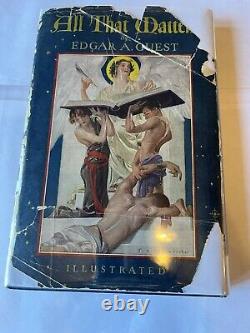 All That Matters by Edgar A. Guest (1922 1st Edition, Signed Presentation Copy)