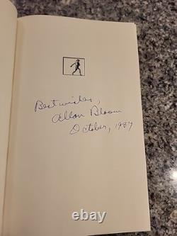 Allan Bloom / The Closing of the American Mind Signed 1st Edition 1987