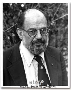Allen GINSBERG / Inscribed Photograph Signed 1st Edition 1984 Allen GINSBERG / Inscribed Photograph Signed 1st Edition 1984